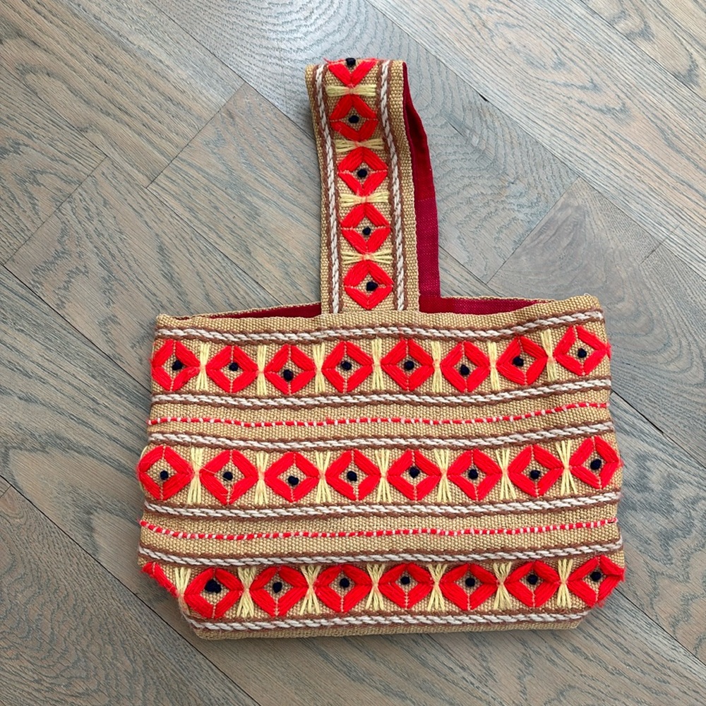 Super Cool Vintage Handwoven bag